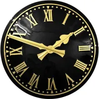 Bury Outdoor Clock Service dark dial