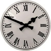 Bury Outdoor Clock Service white dial