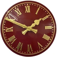 Bury Outdoor Clock Service red dial